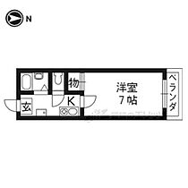 京都府京都市伏見区深草西浦町３丁目（賃貸マンション1K・1階・20.16㎡） その2