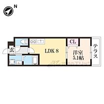 CULTI京都六地蔵 102 ｜ 京都府宇治市六地蔵１丁目（賃貸マンション1DK・1階・30.07㎡） その2