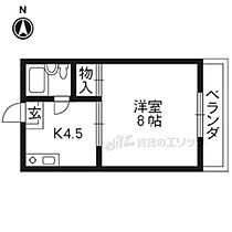 京都府宇治市五ケ庄福角（賃貸マンション1K・1階・23.00㎡） その2