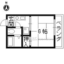 ハウス21 201 ｜ 京都府宇治市伊勢田町北山（賃貸マンション1K・2階・18.00㎡） その2