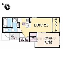 グレイス加茂I 101 ｜ 京都府木津川市加茂町里土堀（賃貸アパート1LDK・1階・50.14㎡） その2