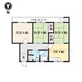 一言寺団地A2棟4階6.0万円