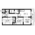 マンション晃苑4階7.4万円