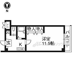 MSK・ビル 1Kの間取図画像