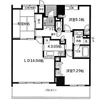 セントラルタワー 1303号室 ｜ 静岡県浜松市中央区鍛冶町（賃貸マンション3LDK・13階・79.24㎡） その2