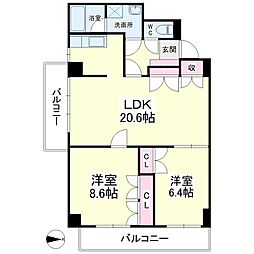 上浅田レジデンス 2階/202