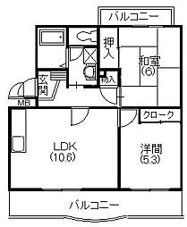 メディオ初生弐番館 3階/-