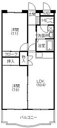 ディアコート布橋 2階/-