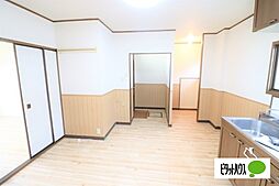 JR東海道・山陽本線 近江八幡駅 徒歩30分の賃貸アパート 1階2DKのリビング/ダイニング