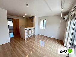 JR東海道・山陽本線 野洲駅 徒歩17分の賃貸アパート 3階2LDKのリビング/ダイニング