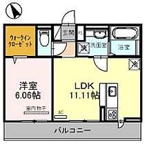 セジュールサンフィールド 202 ｜ 滋賀県野洲市小篠原（賃貸アパート1LDK・2階・42.55㎡） その2