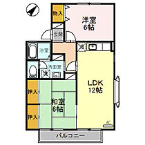 ロイヤルシャトー　B棟 201 ｜ 滋賀県近江八幡市中村町（賃貸アパート2LDK・2階・53.93㎡） その2