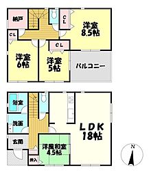 秋田市土崎港北第5　1号棟　ハウスドゥ秋田南