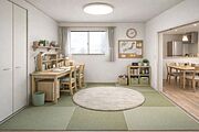 こちらは家具を設置した時の子供部屋イメージCG画像です