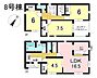 間取り：8号棟　4LDK+S　土地面積318.66m2　建物面積112.21m2
