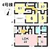 間取り：4号棟　4LDK+S　土地面積198.24m2　建物面積100.02m2