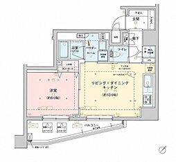 アルテシモプリマ 1LDKの間取図画像