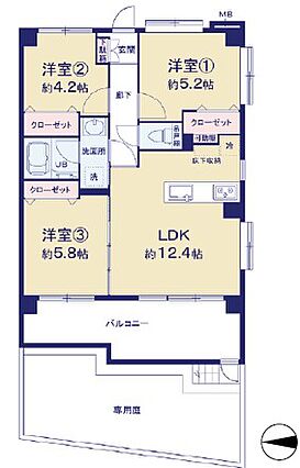 【3LDK、専...
