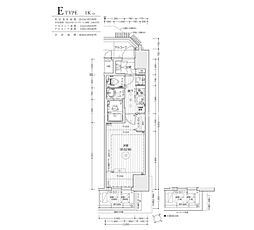エステムコート名古屋グランツ 1Kの間取図画像