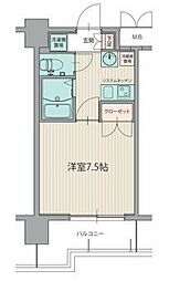 パルティール千種 1Kの間取図画像