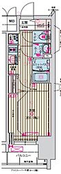 プレサンス東別院駅前2 1Kの間取図画像