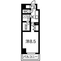 愛知県名古屋市中村区名駅南１丁目（賃貸マンション1K・3階・27.70㎡） その2