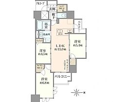 愛知県名古屋市東区代官町（賃貸マンション3LDK・11階・71.84㎡） その2