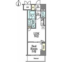 愛知県名古屋市中区新栄１丁目（賃貸マンション1LDK・2階・37.36㎡） その2