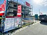 外観：1号棟　建築中