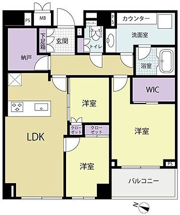 【間取図】