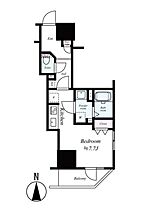 ライジングプレイス亀戸 410 ｜ 東京都江東区亀戸７丁目（賃貸マンション1R・4階・27.04㎡） その2