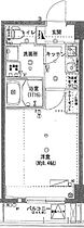 ロメック月島 804 ｜ 東京都中央区佃３丁目（賃貸マンション1K・8階・25.32㎡） その2