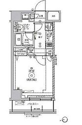 RELUXIACITY東向島 1Kの間取図画像