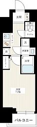HY's三ノ輪 1Kの間取図画像