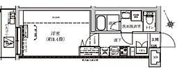 アイルグランデ押上ノースドゥーエ 1Kの間取図画像
