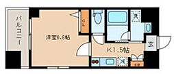 グレイスコート亀戸 1Kの間取図画像