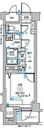 DIPS西新井 1Kの間取図画像