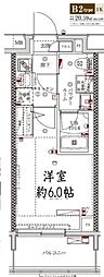 スプレスター立石ステーションフロント 1Kの間取図画像