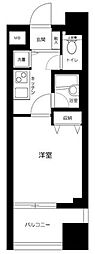 シンシア本郷東大前 1Kの間取図画像