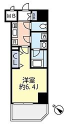 GRANDVANPREMIUM新小岩 1Kの間取図画像