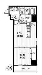 AR向島 1LDKの間取図画像