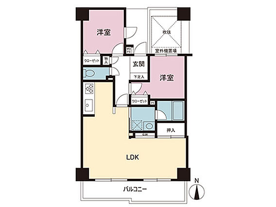 間取図です。図...