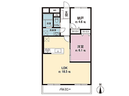 間取図です。図面と異なる場合は現況を優先させていただきます。