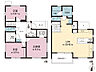 間取り：間取図です。図面と異なる場合は現況を優先させていただきます。