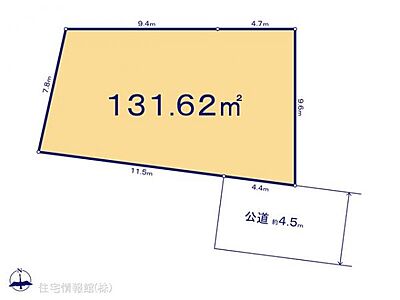 区画図：図面と異なる場合は現況を優先