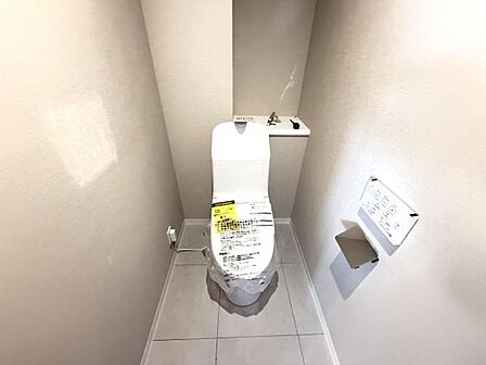 ほっと安らげるトイレ空間です。