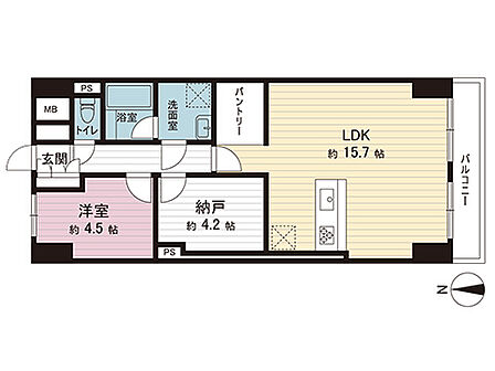 間取図です。図面と異なる場合は現況を優先させていただきます。
