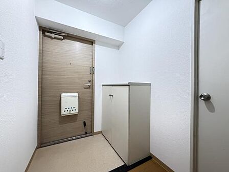 いつも気持ちよくご家族を迎えられる玄関です。