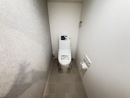 ほっと安らげるトイレ空間です。