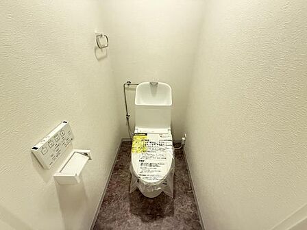 ほっと安らげるトイレ空間です。